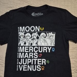 Black Sailor Moon T-Shirt